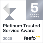 Feefo Platinum Trusted Service Award 2023